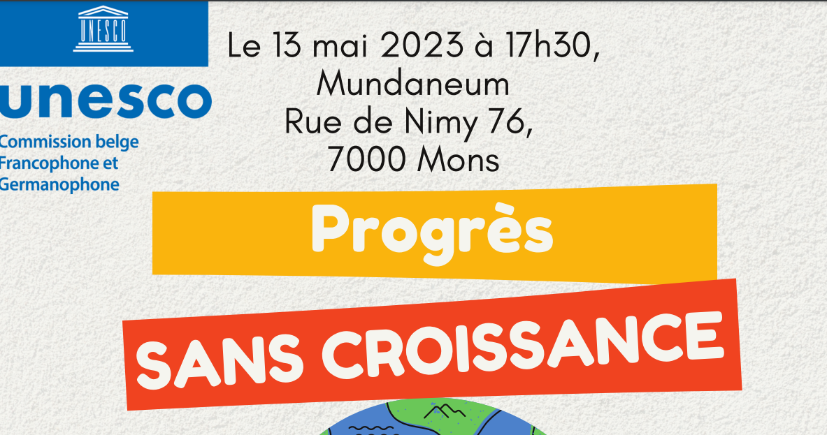 Soirée-débat « Progrès sans croissance »